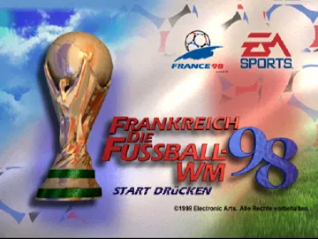 Frankreich 98 - Die Fussball-WM (GE) screen shot title